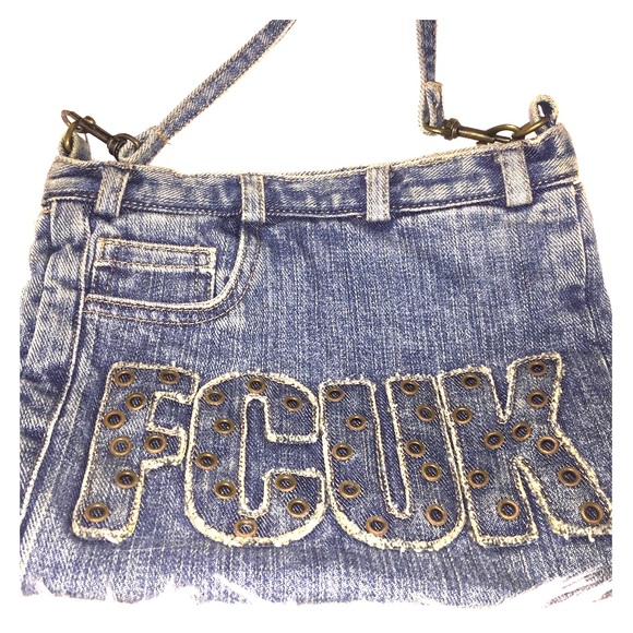 Vintage Denim Bag Fcuk | Poshmark